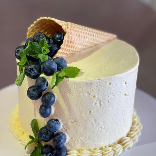 Tort blueberry